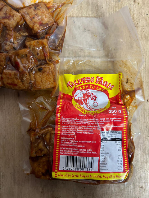 Organic Tofu - Sweet Chilli - TallyHo - Australia