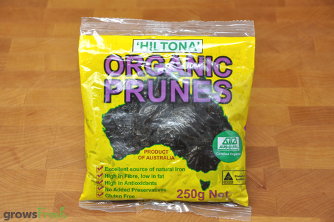 Organic Prunes - Australian