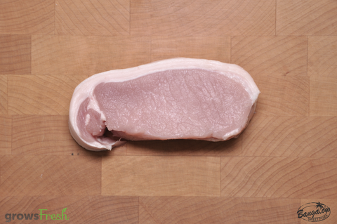 Bangalow Pork - Pork Loin -  Steak - Skin Off - Australian
