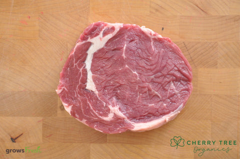 Cherry Tree - Organic Beef - Rib Eye - Steak - Frozen - Grass Fed - Australian