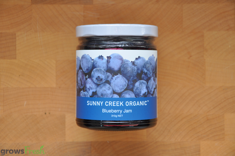 Organic Blueberry Jam - 310g - Australian