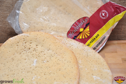 Healthybake - Organic Sourdough - Spelt Pizza Base - 2 Pack/560g - Australian