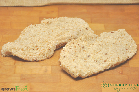 Cherry Tree - Organic Free Range Chicken - Crumbed Breast Schnitzel - Frozen - Australian