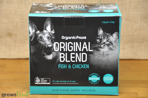 Organic Paws - Original Blend - Fish & Chicken - Frozen - Australian