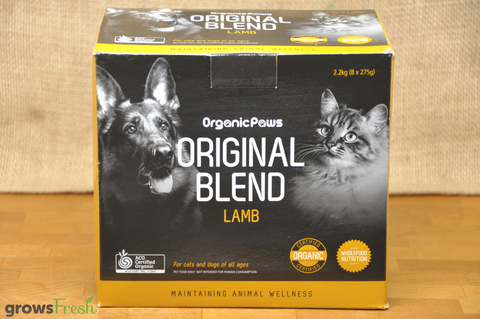 Organic Paws - Original Blend - Lamb - Frozen - Australian