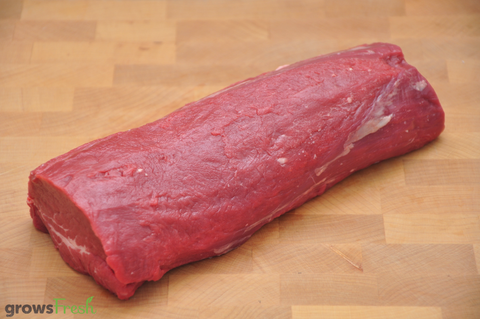 growsFresh - Beef - Tenderloin (Eye Fillet) Roast - Grass Fed - Australian