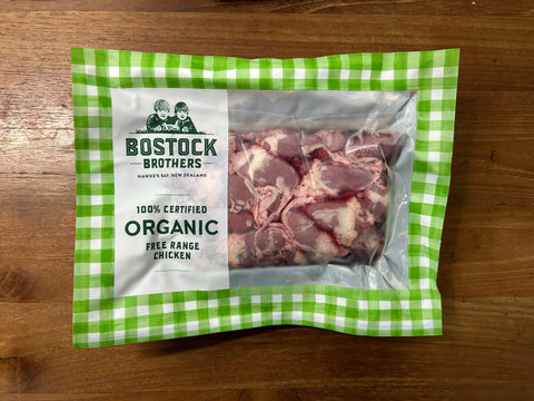 growsFresh - Chicken - Organic Free Range - Hearts - Frozen - New Zealand