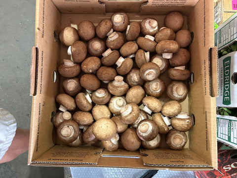 Organic Mushrooms - Swiss Brown - Australian (Larger Size)