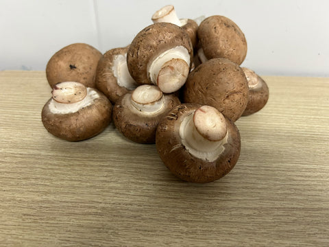 Organic Mushrooms - Swiss Brown - Australian (Larger Size)