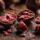 Dark Chocolate Covered Freeze Dried Strawberries - Australian