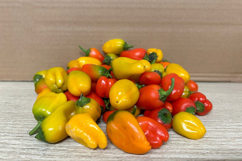 Organic Capsicums/ Bell Peppers  - Mini Snacking Size - Australian