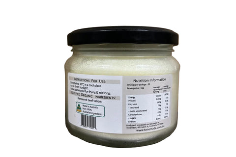 Organic Tallow -  Beef -  Australian