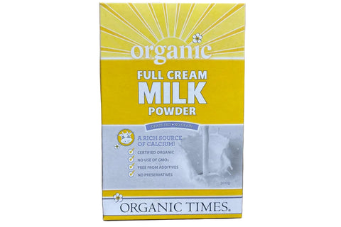 Organic Times - Full Cream Milk Powder - Australian