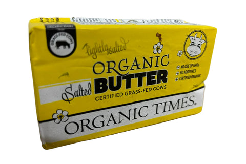 Organic Times - Butter - Salted - Grass Fed - Australian