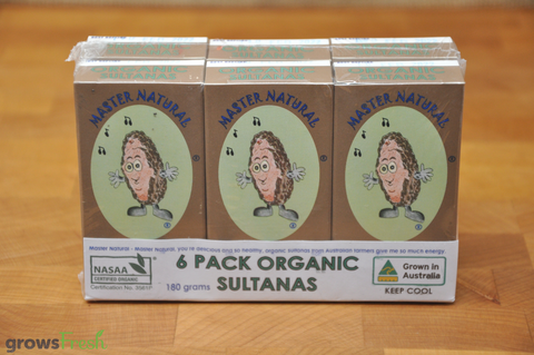 Organic Sultanas - Kids Packs - Australian