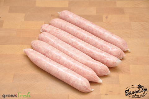 Bangalow Pork - Fresh Premium Pork Sausages - Australian