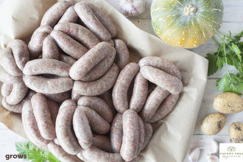Cherry Tree - Organic Pork - Sausages - Frozen - Australian