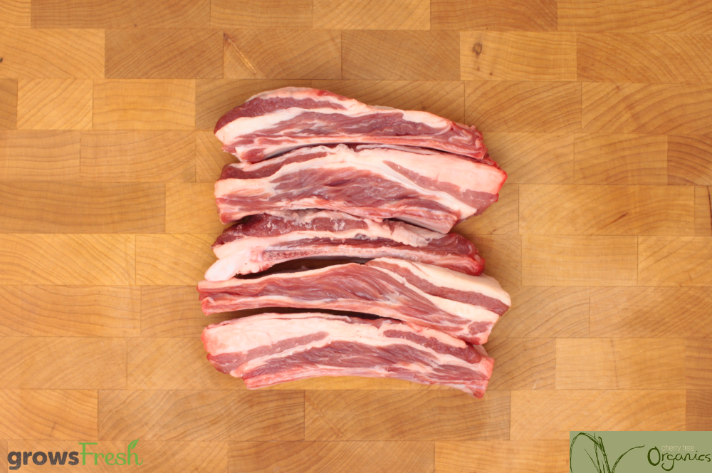 Cherry Tree - Organic Lamb - Rib Fingers - Grass Fed - Australian ...