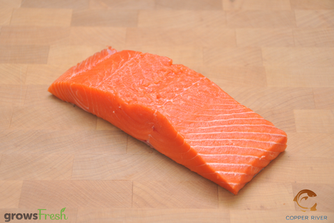 Copper River - Wild Alaska - King Salmon - Portions - Frozen - Alaska USA