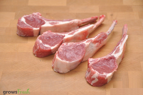 Lamb - Cutlets - Frenched & Cap Off - Grass Fed - Chilled - Australian