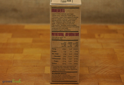 Organic Milk Chocolate Raspberry Licorice - Australian
