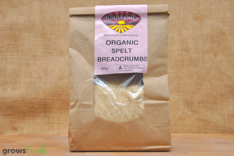 Healthybake - Organic Sourdough - Spelt Breadcrumbs - Australian