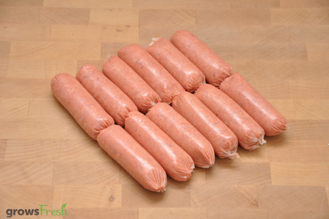 growsFresh - Beef - Sausages - Plain - Small - Grass Fed - Australian