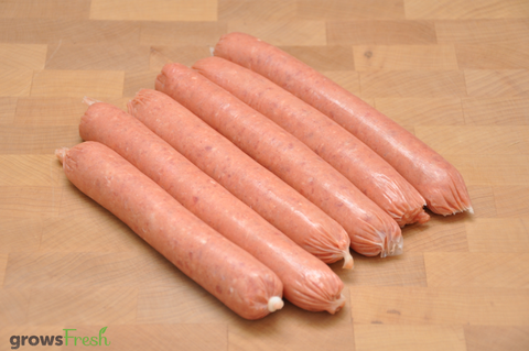 growsFresh - Beef - Fresh Sausages - Plain - Grass Fed - Australian