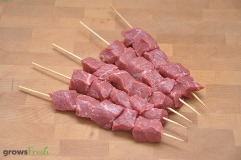 growsFresh - Beef Kebabs - Rump - Grass Fed - Australian