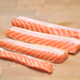 Copper River - Wild Alaska - King Salmon - Belly Strips - Chilled - Alaska USA