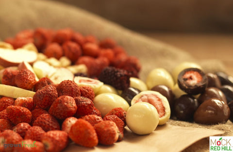 白巧克力包裹凍乾草莓 - 澳大利亞