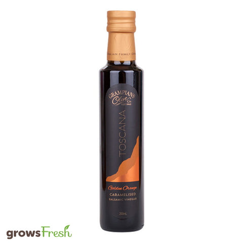 Grampians - Balsamic Vinegar - Organic - "Golden Orange" Caramelised - Australian