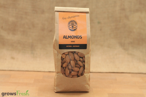 Biodynamic Organic - Almond Kernels - Australian