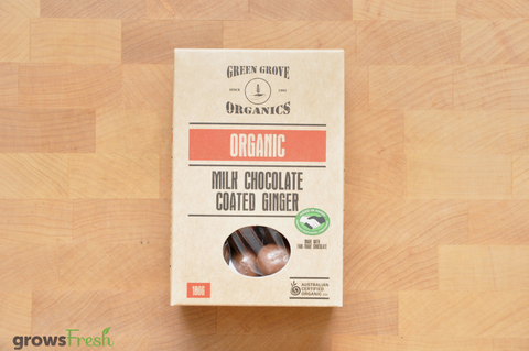 Organic Milk Chocolate Ginger - Australian