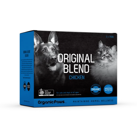 Organic Paws - Original Blend - Chicken - Frozen - Australian