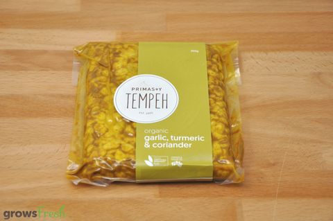Organic Tempeh - Garlic, Turmeric, & Coriander - Australian