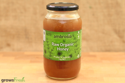 Organic Raw Honey - Ambrosia - Australian