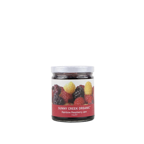 Organic Rainbow Raspberry Jam - 310g - Australian