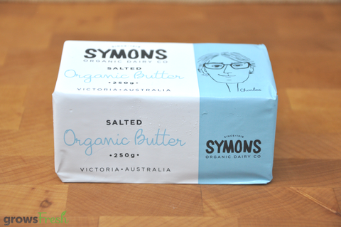 Symons Organic Dairy - Butter - Salted - Grass Fed - Australian