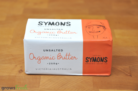 Symons Organic Dairy - 黃油 - 無鹽 - 草飼 - 澳大利亞