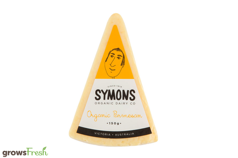 Symons Organic Dairy - Organic Parmesan Cheese - Grass Fed - Australian