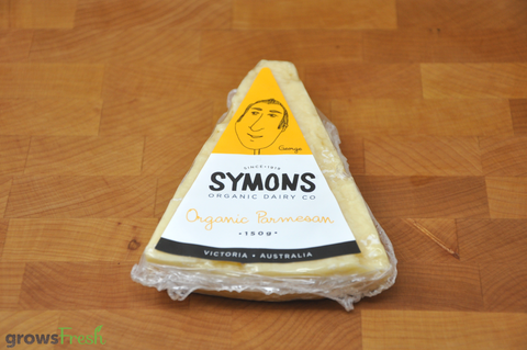 Symons Organic Dairy - Organic Parmesan Cheese - Grass Fed - Australian