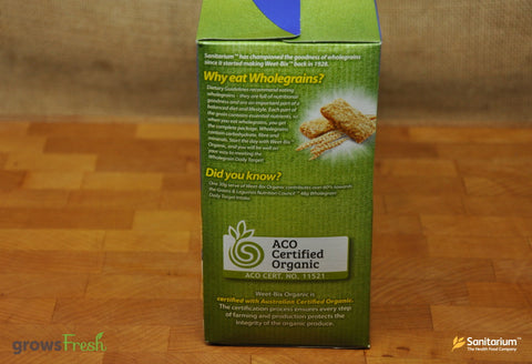 Weet-Bix - Certified Organic - Wholegrain Wheat - Australian