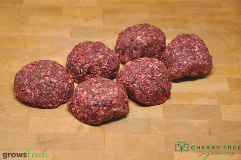 Cherry Tree - Organic Beef - Beetroot Burgers - Frozen - Australian