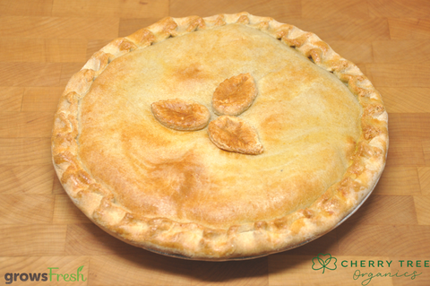 Cherry Tree - Organic Family Pie - Grass Fed Beef & Vegetable - Frozen - Australian