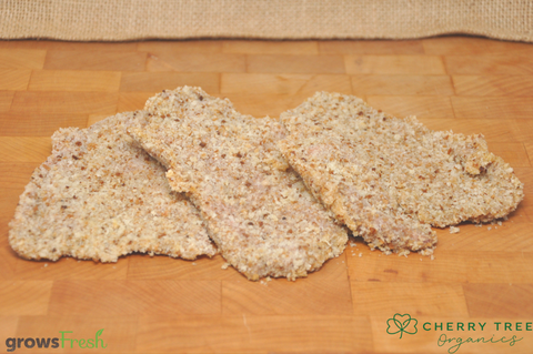 Cherry Tree - Organic Grass Fed Beef - Crumbed Schnitzel - Frozen - Australian
