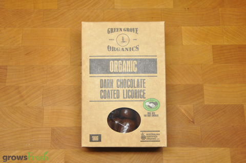 Organic Milk Chocolate Licorice - Australian
