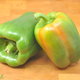 Organic Capsicums/ Bell Peppers  - Green - Australian