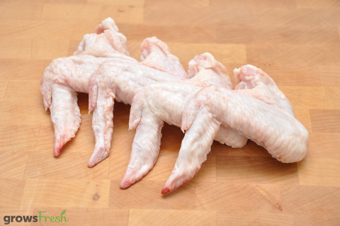 growsFresh - Chicken - Organic Free Range - Wings - Whole - New Zealand