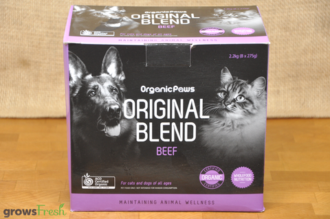 Organic Paws - Original Blend - Beef - Frozen - Australian